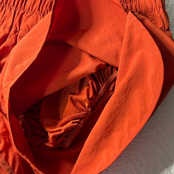 Deana women’s size L windbreaker, smocked, high waisted, shorts, built-in briefs - Picture 5 of 7